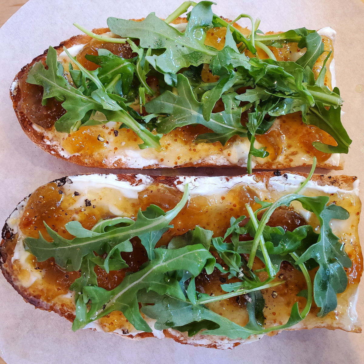 Fig + Goat Cheese Toast