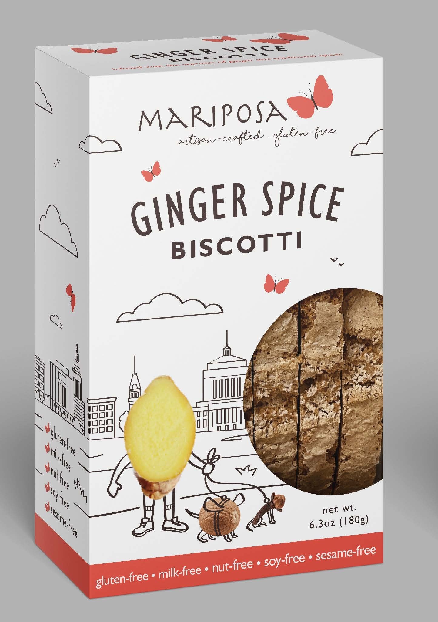 Ginger Spice Biscotti