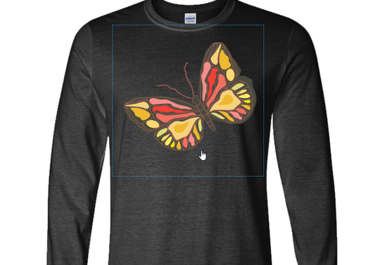 Mariposa Long Sleeve Butterfly T-Shirt