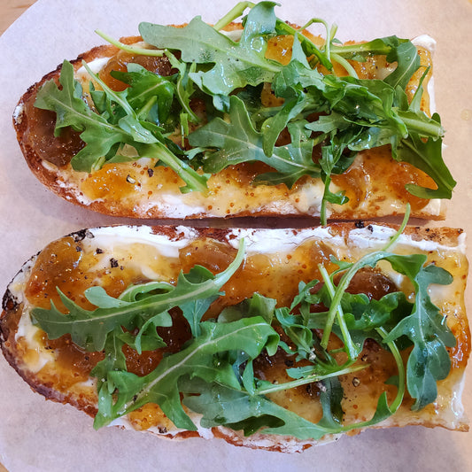 Fig + Goat Cheese Toast