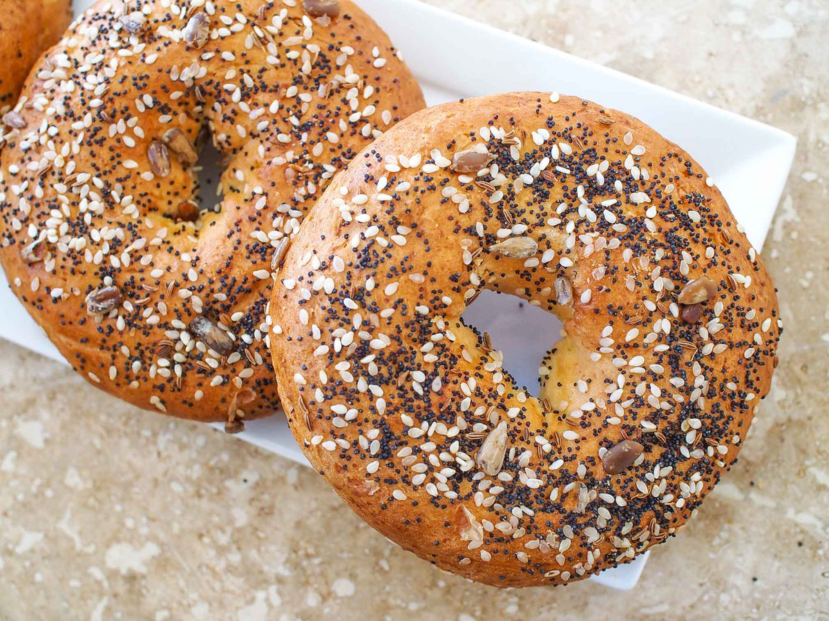 New & Improved Every Seed Bagels
