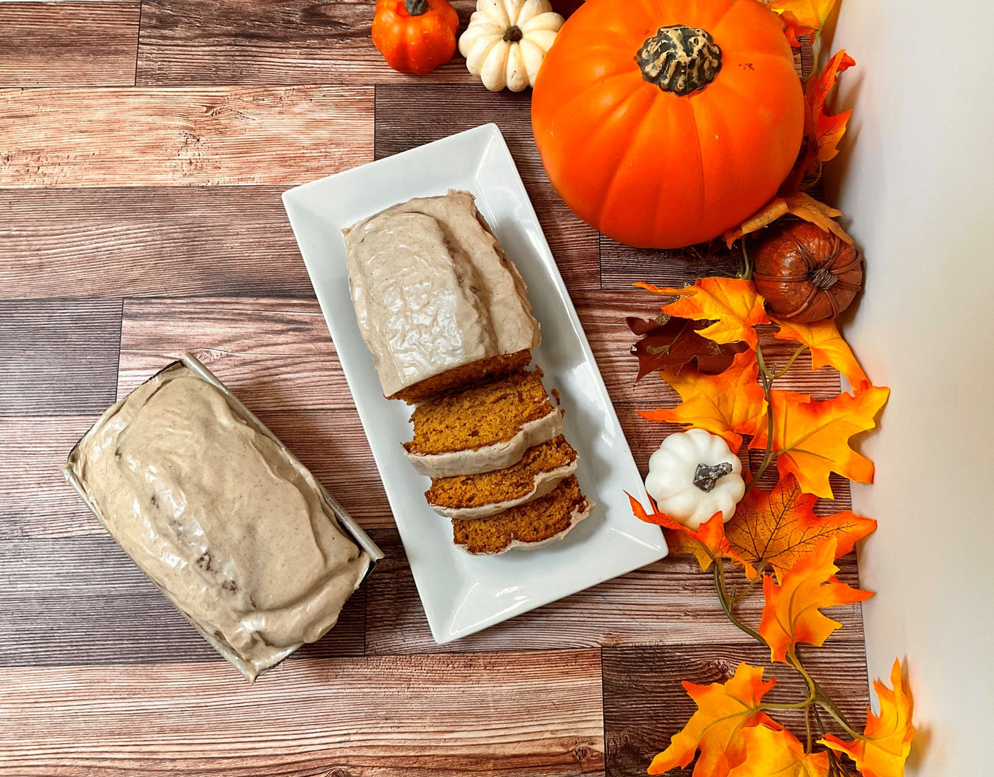 Pumpkin Spice Tea Loaf