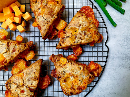 Cheddar Almond Scone