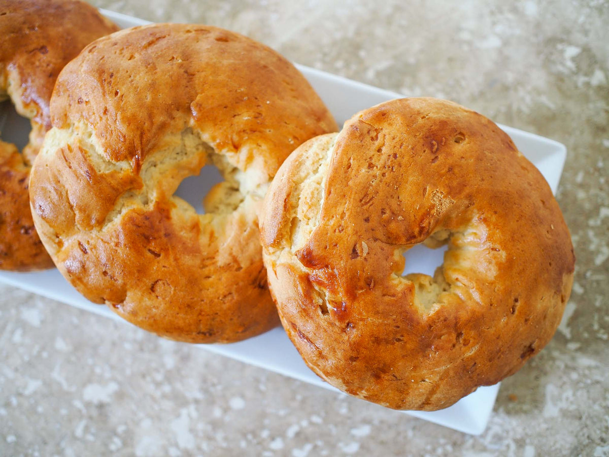 New & Improved Plain Bagels