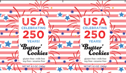 Seasonal 'Butter' Cookies - 6pk