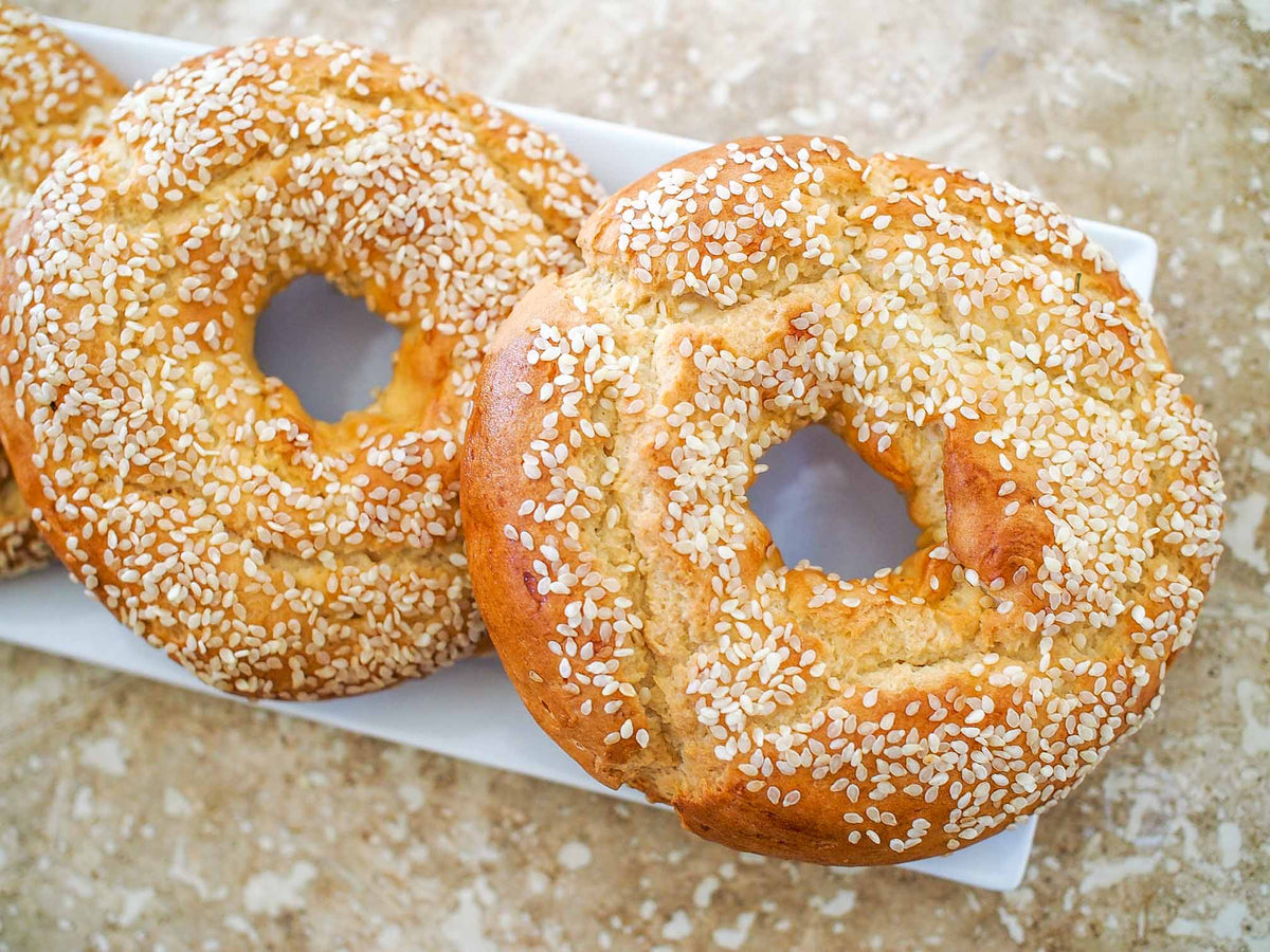 New & Improved Sesame Bagels