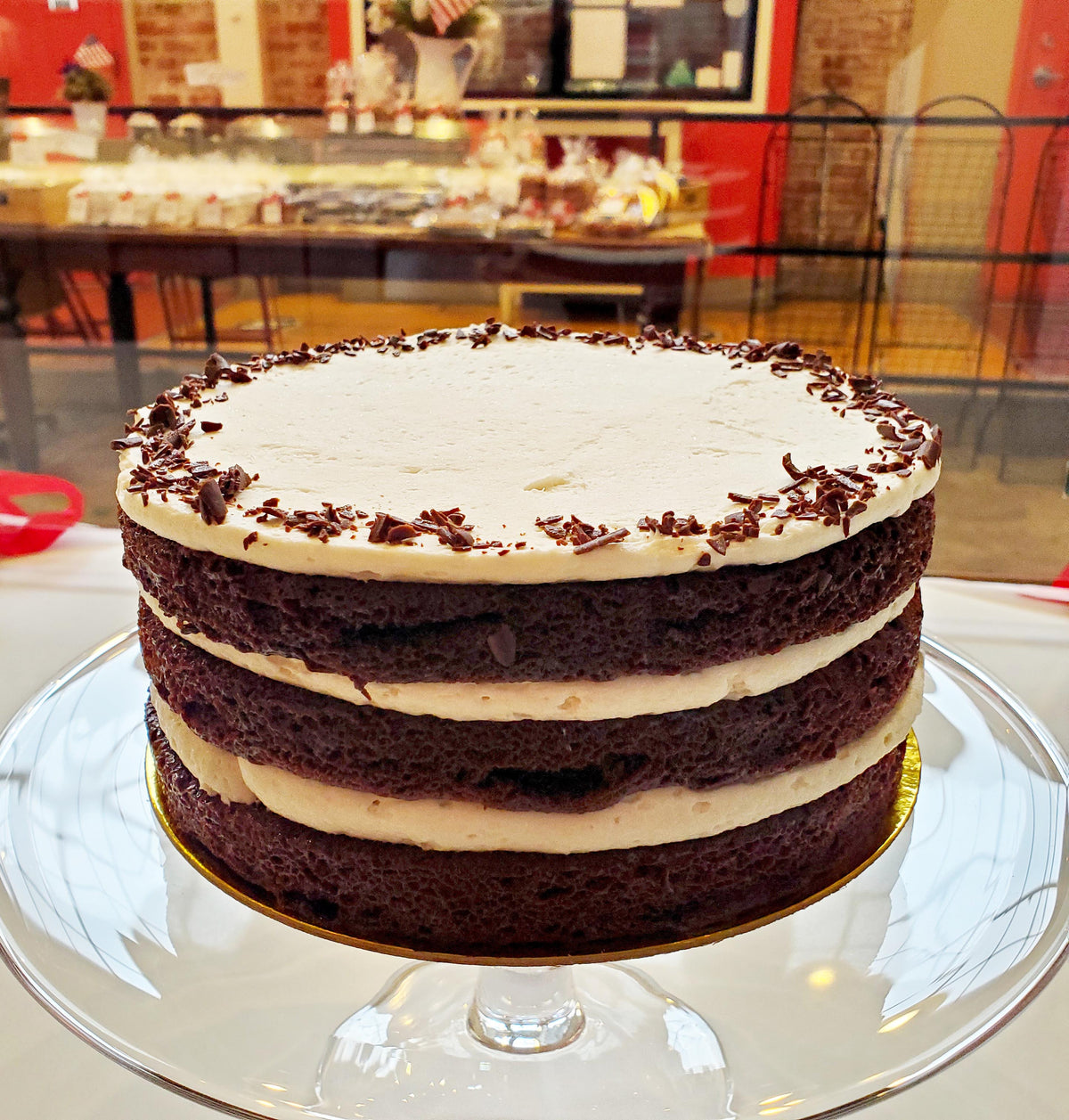 Black & White 3-Layer Cake