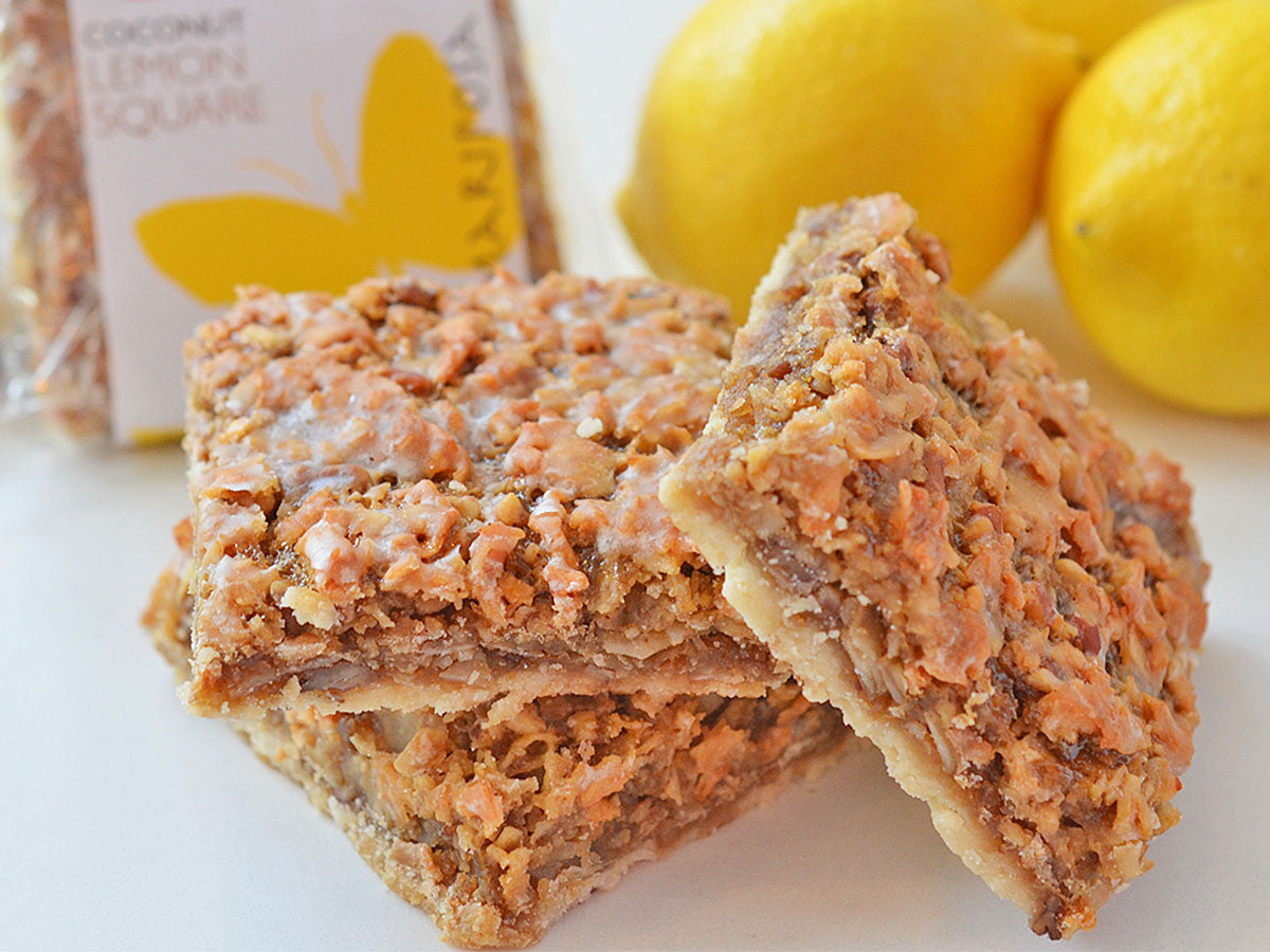 Coconut Lemon Square