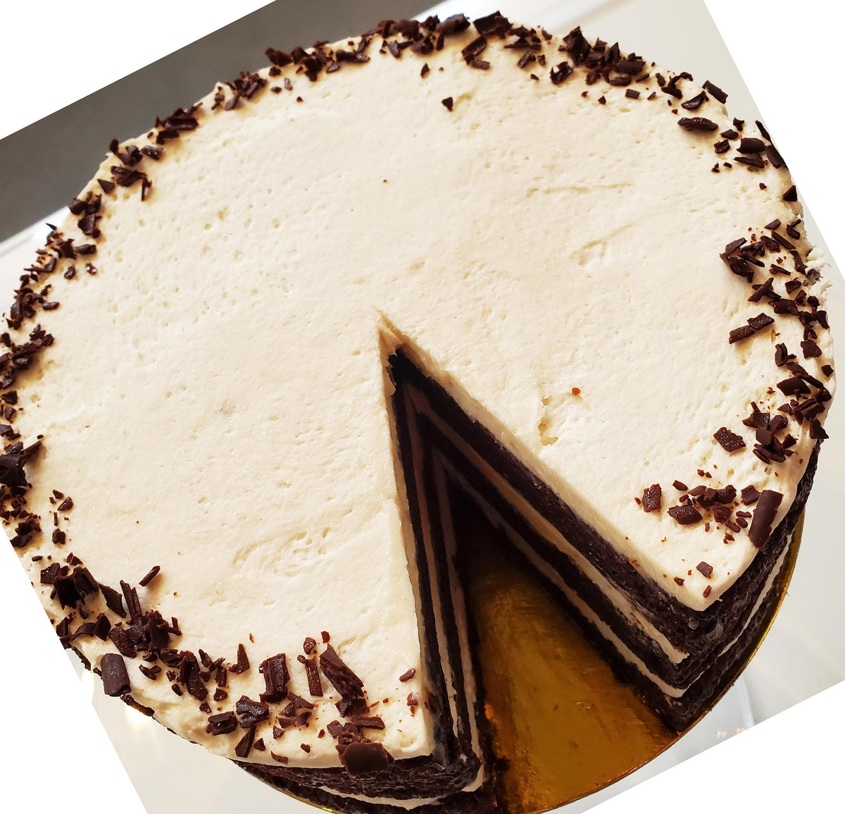 Black & White 3-Layer Cake