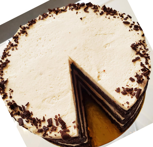 Black & White 3-Layer Cake