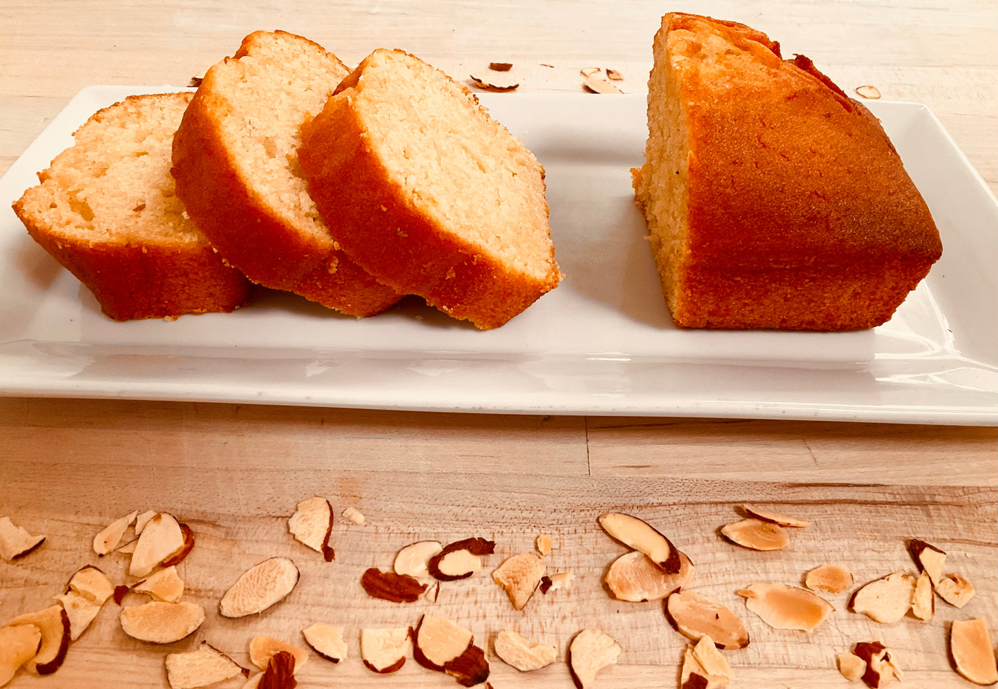 Vanilla Almond Pound Cake