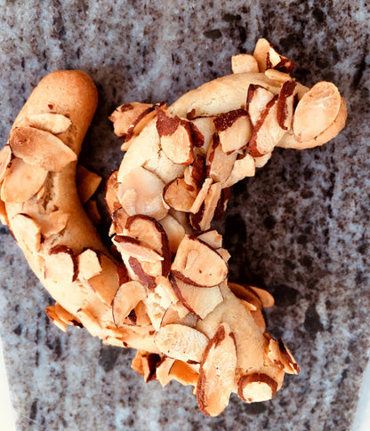 Almond Horn Cookies - 4pk
